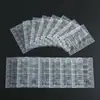 Cinta de doble cara para decoración de uñas con pegamento de gelatina, pegatinas de doble cara transparentes para uñas, pegamento para decoración de uñas que no daña las uñas, parches de gelatina para uñas