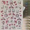 Adesivos Fofos de Gato Sushi em Relevo Desenho Animado 3D Patinha de Gato Gatinho Adesivos DIY para Caderno Capa de Celular Modelo Yl
