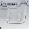 Estuche para Gafas Montado en Coche, Clip para Gafas de Coche, Parasol, Estuche Universal Multifuncional para Gafas de Sol, Instalación sin Daños