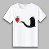Verano 2023 Godzilla 2 Rey de los Monstruos Camiseta Secundaria de Anime de Manga Corta Ropa de Clase de Manga Corta para Estudiantes