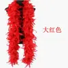 En stock transfronterizo tira de plumas de pavo de 60g accesorios para ropa empaque de ramo decoración de actuación de fiesta pluma grande