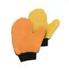 Guantes de Lavado de Autos de Coral Fleece Fabricante Venta al por Mayor Guantes de Pata de Oso de Doble Cara para Limpieza de Autos