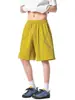 Bermuda Casual Estilo Americano para Homens 2026 Verão Novo Tendência Esportiva Casual Bermuda de Cinco Pontos Solta Versátil Calça de Comprimento Médio Roupa Masculina