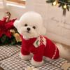 Ropa para perros, prendas de punto cálidas para otoño e invierno, bolsos de hombro bonitos, prendas de punto, gatos panda de peluche, ropa para mascotas de dos patas