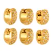 Aretes de Círculo Completo de Diamantes Azucarados Nuevo Patrón Rombo Simple Estilo Nicho de Diamantes Tú Eres los Aretes Venta al por Mayor