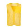 Chaleco de voluntario con cuello en V campaña publicitaria tienda grupo ropa publicidad ropa de trabajo multi-bolsillo malla chaleco impresión 1