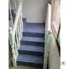 Tapetes Personalizados para Escadas, Carpete para Degraus, Degraus de Madeira Maciça Estilo Escada, Tapetes Antiderrapantes Monocromáticos de Cimento Autoadesivos Sem Cola