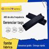 Etiqueta de gerenciamento de ativos ABS de alta frequência à prova d'água resistente a quedas resistente a altas temperaturas chip fixo inventário de ativos fixos cartão RF personalização