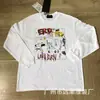 Erd Americano Melancólico Rico Segunda Generación Holgado Casual Versátil Diseño de Nicho Camiseta Base Otoño e Invierno Camiseta Transfronterizo