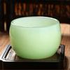 Taza de Té para Ceremonia de Té Kung Fu Chino Estilo Pastoral, Taza de Agua de Porcelana de Jade Esmaltada de Ágata Roja Imitación, Taza de Maestro, Taza Zen