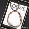 Novo Lenço de Seda com Contas Tendência, Pulseira Personalizada Tendência, Suéter, Camisa, Lenço Versátil, Fita Decorativa Estilo Western