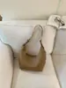 Bolso de Axila de Nicho Estilo Francés Transfronterizo para Mujer, Modelo Nuevo con Alto Valor Estético, Bolso en Forma de Media Luna, Gran Capacidad, Bolso de Hombro y de Mano, Moderno