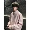 Chaqueta de cuero para motocicleta transfronteriza para hombre, estilo corto otoño-primavera, chaqueta aviador de ajuste limpio para parejas, chaqueta de béisbol de marca de moda