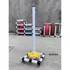Carrinho de Armazenamento de Bolas Creche Suporte de Armazenamento para Palitos de Esponja Carrinho de Armazenamento para Colchonetes de Ginástica Infantil com Rodízios Móvel