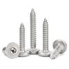 Tornillos Autoperforantes de Acero Inoxidable 304 de Cabeza Redonda Plana con Hexágono Interior Ca Tornillos Autoperforantes para Madera Transfronterizos M2M5M6