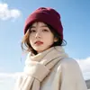 Gorro de Punto de Color Sólido Hip Hop Street Dance Estilo Harajuku para Hombre Versátil Estilo Coreano Simple Estudiante Gorro de Lana para Mujer Otoño Invierno Tendencia Gorro para Clima Frío