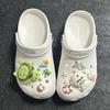 Zuecos de Tortuga Marina Rellenos Zapatos Hebilla de Zapato de Flor Muñeco Lindo Pez DIY Accesorios Decorativos Adaptados