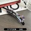 Pinza de Acetato con Gradiente de Gato Lindo Coreano Francés para Cola de Caballo Alta Vertical Retorcida 2025 Nuevo Popular