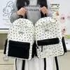 Mochila Transfronteriza de Bloques de Color Linda y Fresca para Estrellas Femeninas, Estudiantes de Secundaria, Estudiantes Universitarias y Chicas de Secundaria