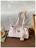 Bolso Tote Retro Nuevo Transfronterizo 2026 para Mujer, Bolso de Hombro de Moda Estilo Coreano, Gran Capacidad, Bolso de Mano Versátil para el Trabajo Diario