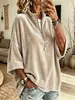 Nuevo Estilo Transfronterizo Estilo Europeo y Americano Holgado Media Cremallera Terciopelo Manga Corta Camiseta Mujer Casual Color Sólido Manga Murciélago Top