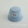 Novo chapéu de pescador jeans infantil 2025 para meninos e meninas chapéu balde de sol chapéu balde de sol para atividades ao ar livre Jeans de qualidade