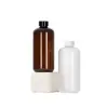 En Stock Botellas Pet Negras Vacías de 500 ml para Loción, Agua de Rosas, Desmaquillante, Gel de Ducha, Champú y Otros Líquidos