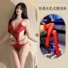 Lencería sexy, diseño de entrepierna abierta, no necesita quitarse, con detalles de corte y un body sin espalda, seductor y apasionado, malla transparente, perfecto para ropa de estar en casa, puro y sensual