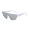Nuevas Gafas de Sol de Moda de Lente Única con Montura Grande Gafas de Sol para Conducir Europeas y Americanas Transfronterizas Gafas de Sol para Exteriores