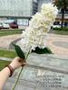 Nueva hortensia blanca artificial pagoda hortensia Big Pagoda hortensia verde degradado boda lote de flores falsas