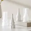 Molde para Anillo Soporte de Anillo Molde de Torre Arquitectónica Geométrica Castillo Vestido Transfronterizo Molde de Silicona Adornos de Piedra Difusor de Vela de Aromaterapia DIY