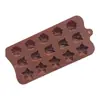 Castillo de Azúcar lugar 15 incluso 3 juegos de tres piezas de florete de Tulipan tridimensional molde de silicona para chocolate molde para hornear DIY molde para hielo