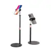 Soporte de Escritorio de Acero al Carbono para Disparo en Transmisión en Vivo, Soporte para Teléfono Móvil/Tableta, Giratorio, Telescópico, Ajustable, Soporte de Teléfono Móvil Superior