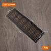 Cubierta Rectangular de Aleación de Aluminio Transpirable Armario Ropero Zapatero Malla Transpirable Gabinete de Gas Ventilación Disipación de Calor Cubierta con Orificios Transpirables