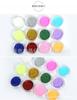 Maquiagem de Palco com Glitter de 12 Cores Lantejoulas Decorativas Glitter para Unhas Lantejoulas em Pó Laser para Unhas Glitter