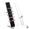 Suporte para grampos de cabelo Suporte para joias Exibição Adereços para joias Painel de exibição de acrílico Decoração Suporte de exibição de joias Adereços de cabelo para cabeça
