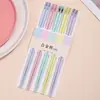 Palillos de aleación para el hogar de alta gama familiares nuevos palillos una persona un color palillos para servir resistentes a altas temperaturas palillos para uñas fábrica al por mayor