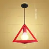 Luces de Pasillo Creativas y Únicas, Luces de Entrada de Balcón Estilo Industrial Vintage, Lámparas Colgantes Artísticas de Tres Cabezales para Comedor, de un Solo Cabezal