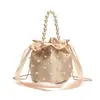 Bolsa de Mão Pérola Comércio Exterior Design de Nicho Feminino Bolsa Saco Cordão Bolsa de Noiva Celebridade da Internet Bolsa de Ombro Único Transversal de Alta Qualidade