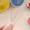 Kit de Costura para Uso Doméstico con Agujas, Agujas de Coser, Caja para Colchas, Agujas de Coser Hechas a Mano Tradicionales, Kit de Costura con Hilos Negros y Blancos para Uso Doméstico