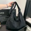 Bolsa Jeans Lavado Estilo Novo 2026 para Mulheres, Bolsa Transversal de Grande Capacidade, Bolsa de Ombro Simples Estilo Coreano, Bolsa Tote para o Dia a Dia