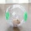 Roda de corrida para hamster, bola de corrida, bola rolo de corrida para hamster dourado, roda giratória para chinchila, brinquedos para aliviar o tédio para outono e inverno