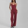 Conjunto de Top e Calça de Yoga Transfronteiriço para Mulheres Fitness Respirável e Secagem Rápida Calça Esportiva Top Sexy Conjunto de Duas Peças