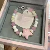 Pulsera de Perlas Azules Estrella de Mar Estrellada de Gran Venta con Diseño Temático del Bosque, Pulsera de Nicho de Gama Alta al por Mayor, Alto Valor Estético