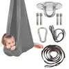 Suministro de Fábrica Amazon Hamaca Elástica para Niños Columpio para Interiores y Exteriores Hamaca Sensorial Elástica para Niños Yoga Aéreo