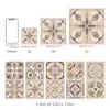 Pegatinas de Pared Autoadhesivas de Hoja Dura Engrosada Transfronterizas para el Hogar Cocina Impermeables y a Prueba de Aceite Decoración de Pared de Sala de Estar Pegatinas de Azulejos de Cristal
