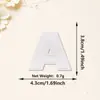 Parches bordados de letras y números con lentejuelas blancas más vendidos transfronterizos, adhesivo termofusible para decoración de ropa, sombreros y embalaje