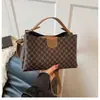 2025 Nova Moda Versátil Retrô Grande Capacidade Bolsa de Ombro para o Dia a Dia Bolsa de Mão Casual Bolsa Transversal Bolsa Tote
