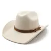 Chapéu de Palha Ocidental Transfronteiriço, Chapéu de Cowboy com Proteção Solar, Chapéu de Equitação Unissex, Chapéu de Viagem, Chapéu Estilo Xizang, Chapéu Vintage com Proteção Solar