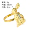 Huevo de Pascua estilo Western Conejo de Pascua Hebilla decorativa para servilleta Anillo para servilleta de mesa de hotel Nuevo anillo para servilleta de Pascua